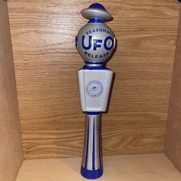 UFO Seasonal Release Brewing 12" Beer Tap Handle Rare! - Picture 7 of 16